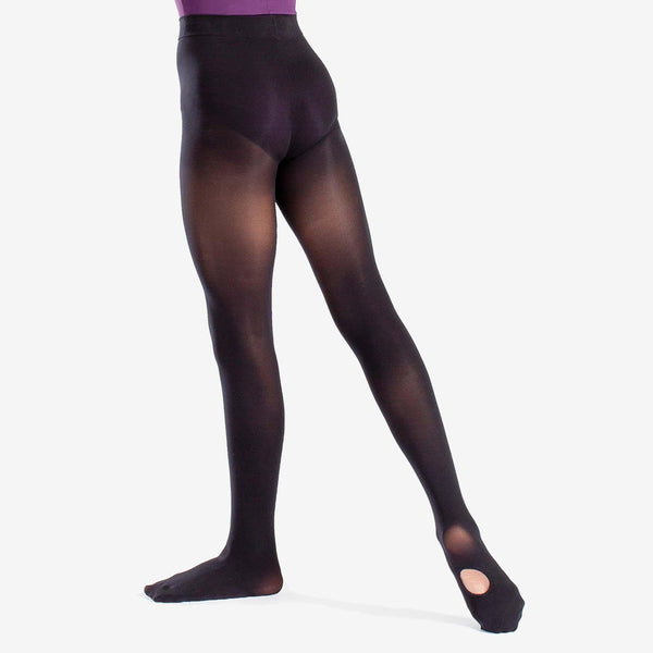 so danca children black convertible tights ts82