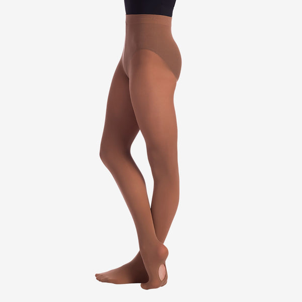 So Danca Convertible Tights TS82 Mocha