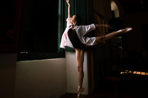 Ballet dancer in Pointe shoes