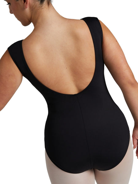 Boatneck Tank Dance Leotard with Low Back by Capezio | Style EL105W