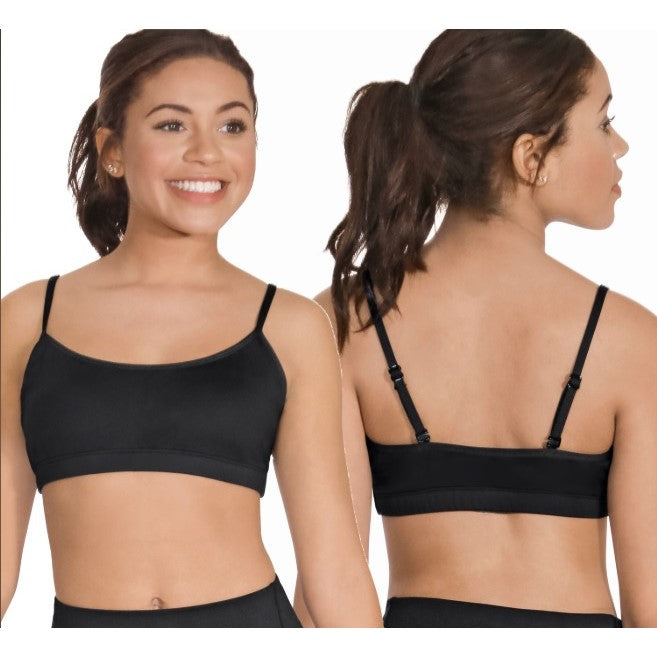 Ladies' Convertible Strap Camisole Bra Top with Light Padding
