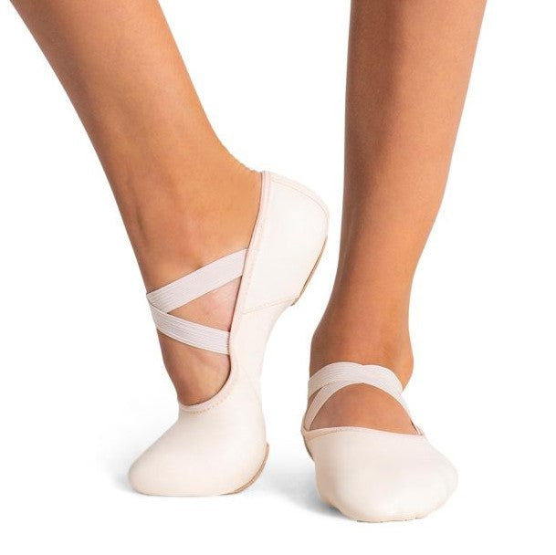 Hanami Split-Sole Leather Ballet Shoe (Black) main image 0