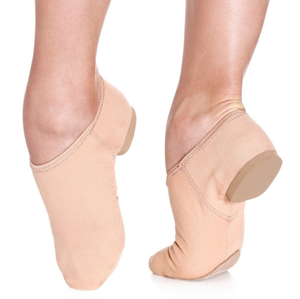 JZ75 So Danca Nude Stretch Canvas Jazz Shoes