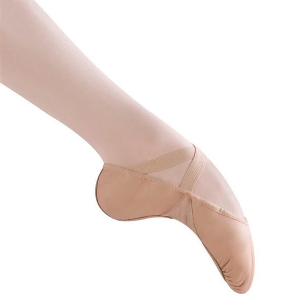 Side view Bloch ballet shoes
