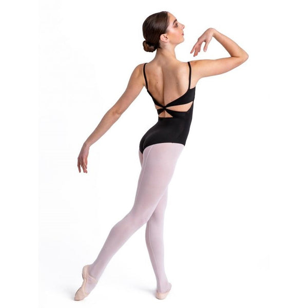 Twist Back Cami Leo (MC102) Black