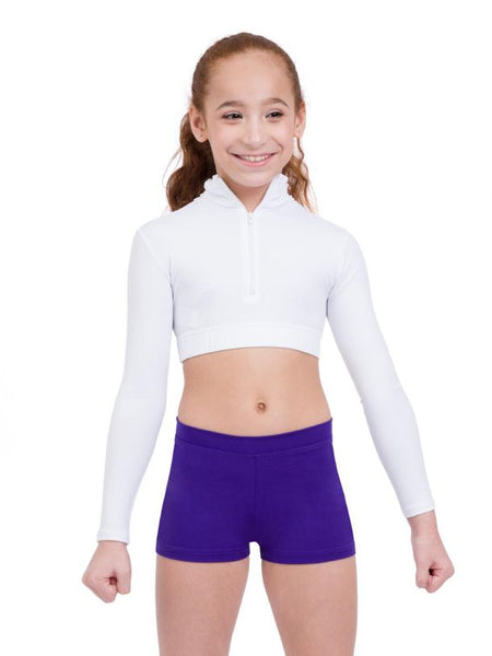 Capezio Turtleneck Long Sleeve Dance Top Girls TB107C