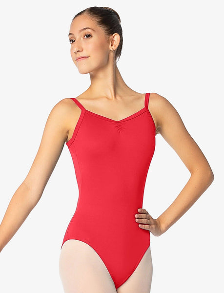 SL113 Flamma Camisole Leotard So Danca Red