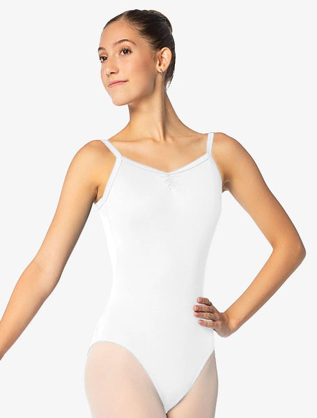 So Danca SL113 Flama Camisole Leotard Pinch Front and Back