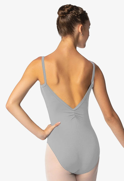 SL113 Flamma Camisole Leotard So Danca light grey back