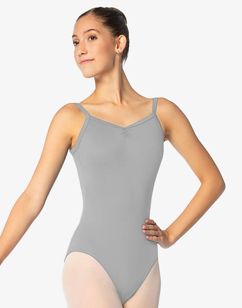 SL113 Flamma Camisole Leotard So Danca Light Grey