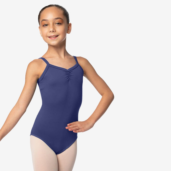 So Danca SL114 Flammetta Children Camisole Leotard Pinch Front Low Back