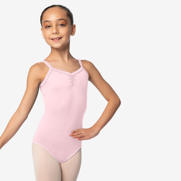 So Danca SL114 Flammetta Children Camisole Leotard Pinch Front Low Back