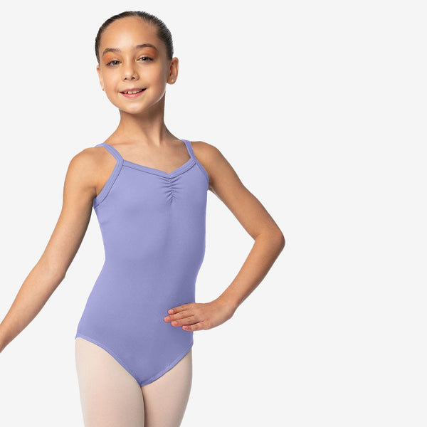 So Danca SL114 Flammetta Children Camisole Leotard Pinch Front Low Back