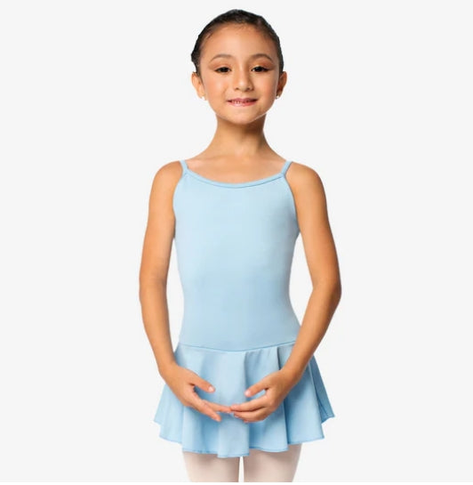 So Danca Skirted Leotard SL120 Lucinda Light Blue