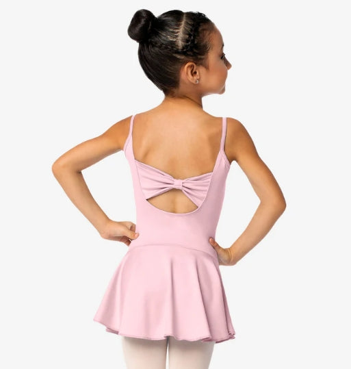 So Danca Skirted Leotard SL120 Lucinda Light Pink