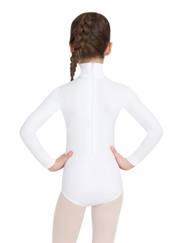 Capezio Girls' Turtleneck Long Sleeve Top - Dance & Performance Wear