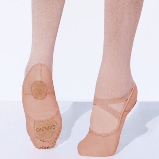 Canvas Ballet Shoes Suntan Capezio