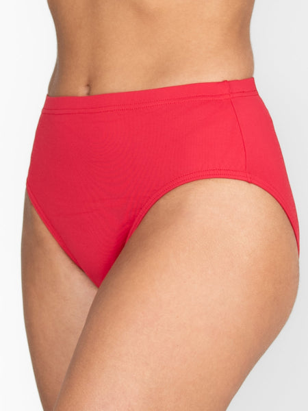 Body Wrappers Red Scarlet Brief Jazz Cut BWP289