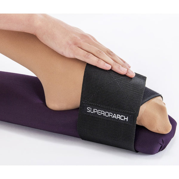 Foot placement in Superior Arch Stretcher