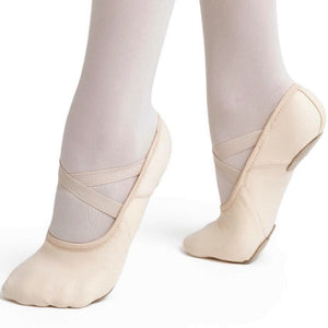Capezio Hanami 2037W Light Pink Canvas Ballet Shoes