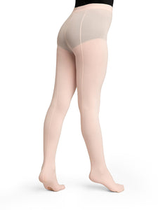 Capezio Ultra Soft Transition Tight with back-seam girls 1918c